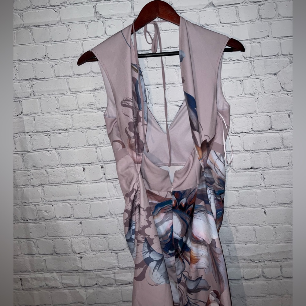 BRAND NWT Little Mistress Lavender & Blue floral dress size 6 - Picture 11 of 11